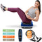 Vibration Plate Exercise Machine - Whole Body Workout Vibration Fitness Platform W/ Loop Bands - Home Training Equipment